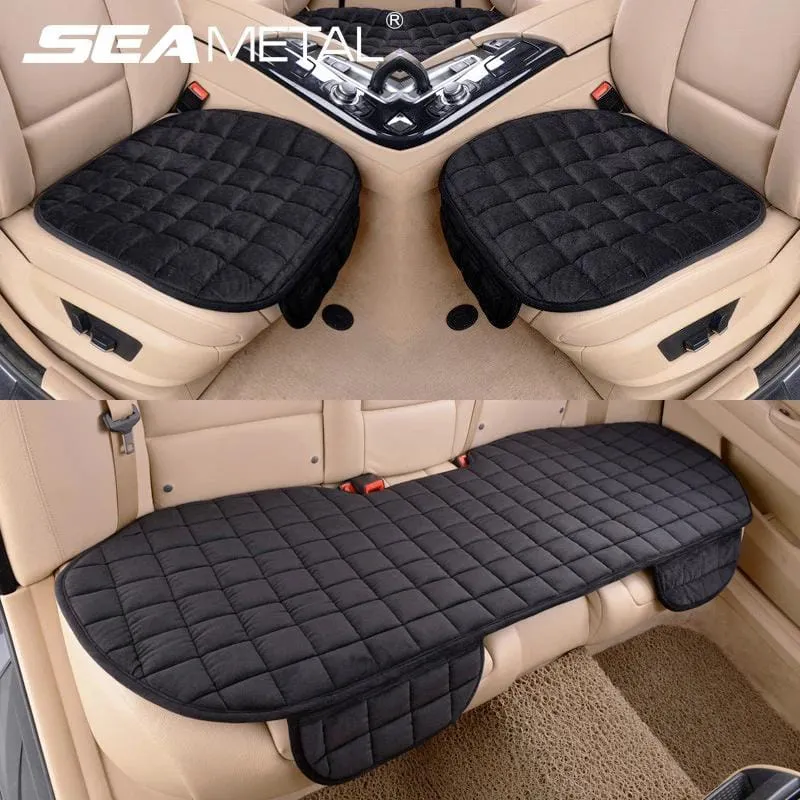 3PCS / Set Luxurious Warm Car Seat Cover