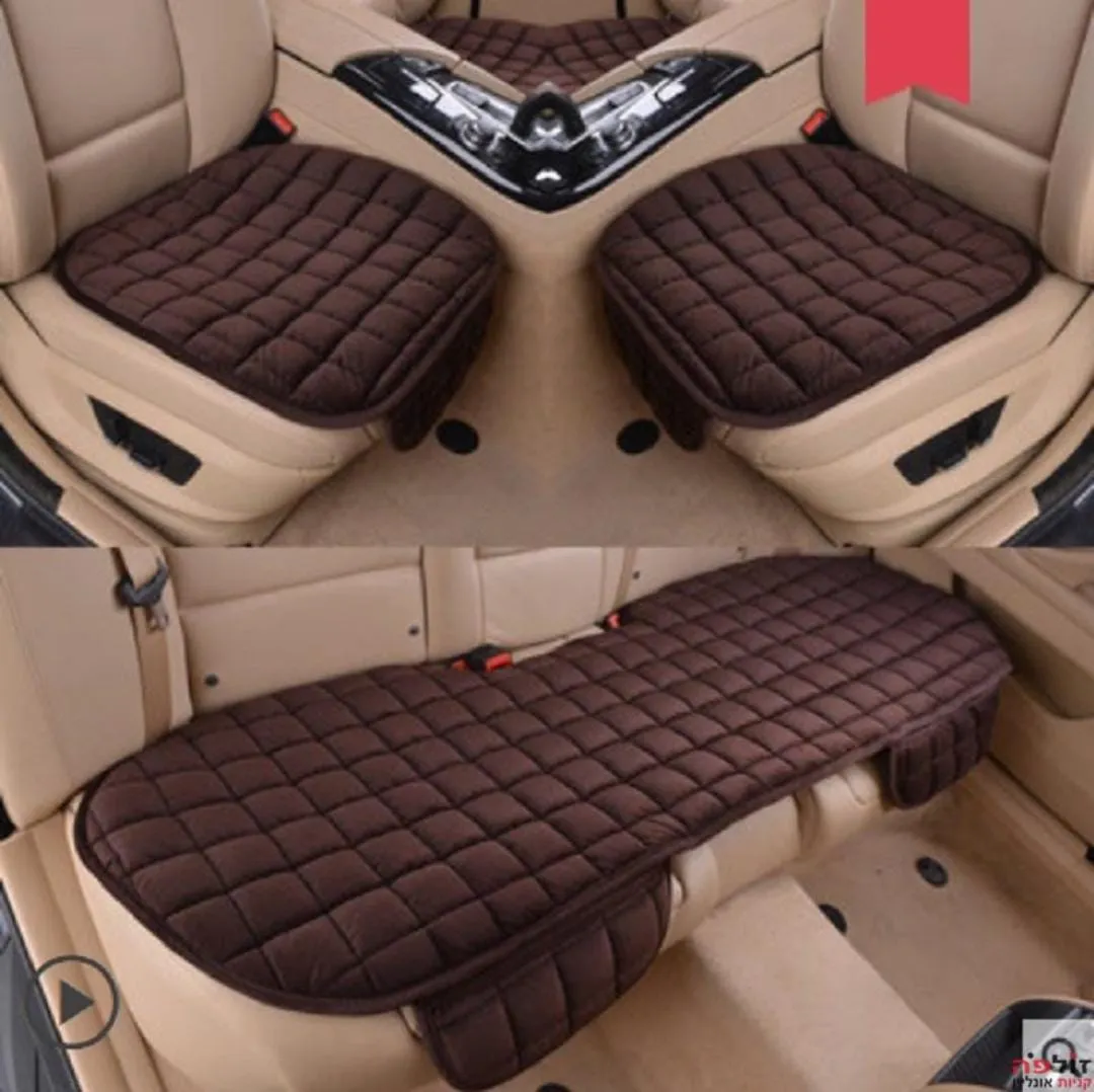 3PCS / Set Luxurious Warm Car Seat Cover