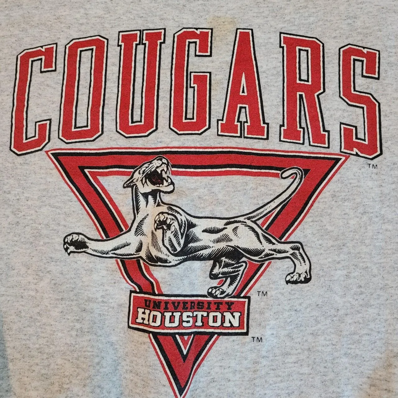 90's VINTAGE UNIVERSITY OF HOUSTON CREWNECK