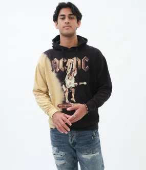 Aeropostale AC/DC Tie-Dye Pullover Hoodie