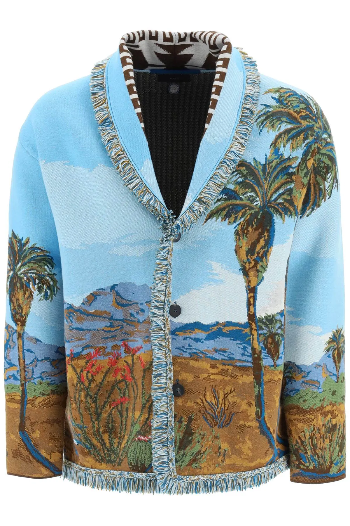 Alanui 'land of dreams' jacquard cardigan