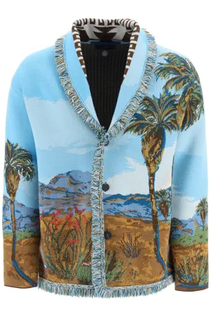 Alanui 'land of dreams' jacquard cardigan