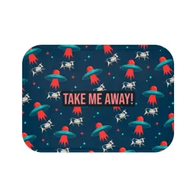 Aliens & Cows Bath Mat Home Accents