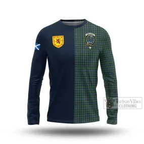 Arbuthnot Tartan Long Sleeve T-Shirt Alba with Scottish Lion Royal Arm Half Style