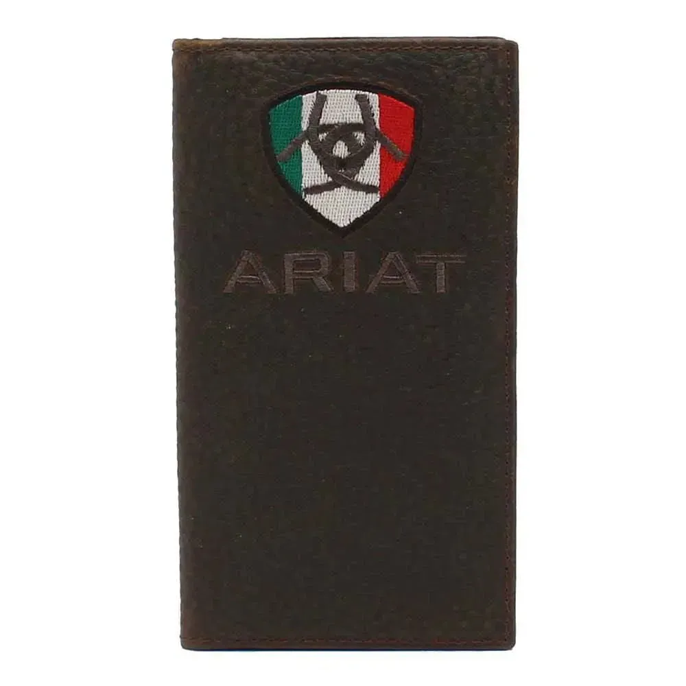 Ariat Mexico Flag - Men's Rodeo Wallet