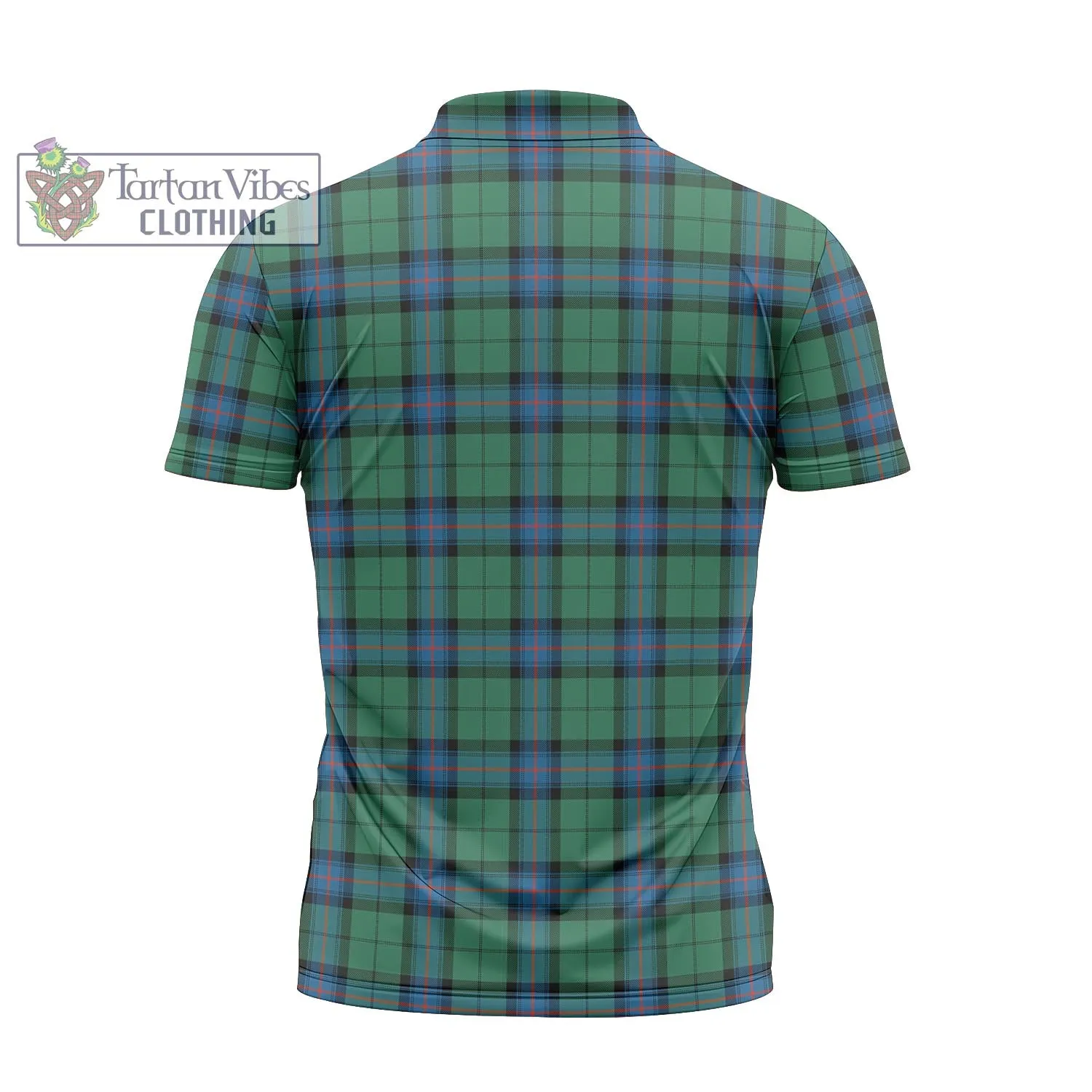 Armstrong Ancient Tartan Zipper Polo Shirt