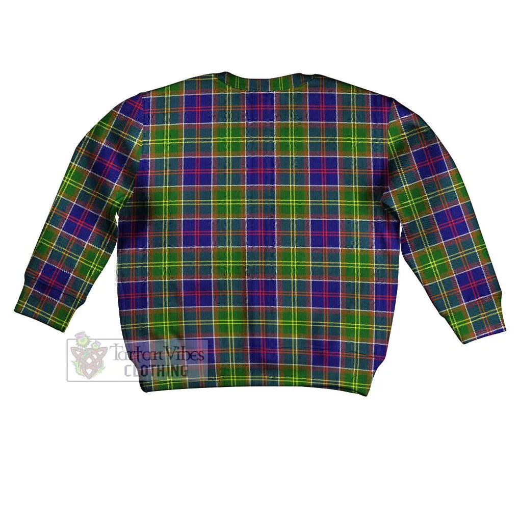 Arnott Tartan Kid Ugly Sweater