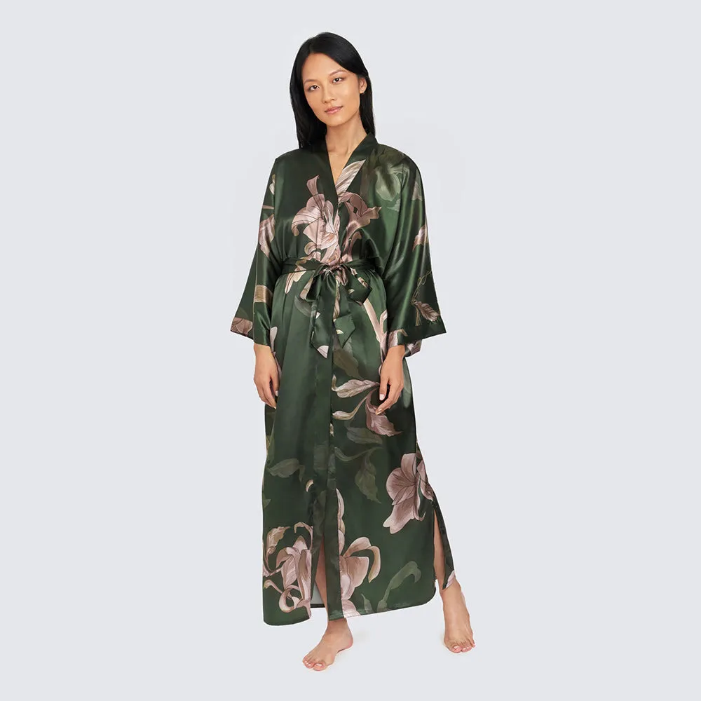 Ayame Long Kimono Robe