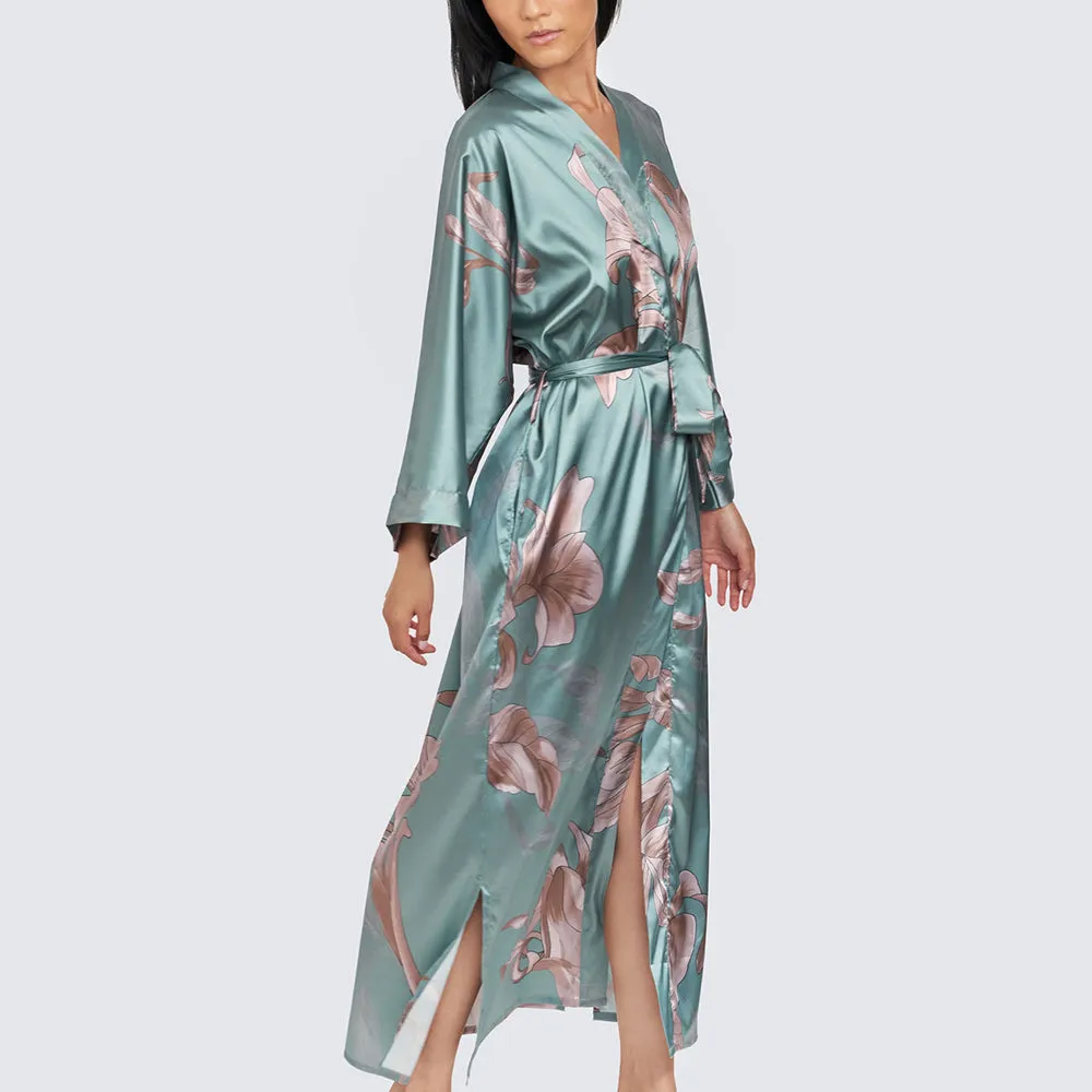 Ayame Long Kimono Robe