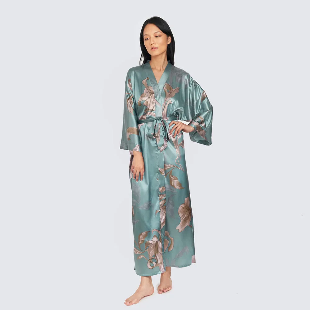 Ayame Long Kimono Robe