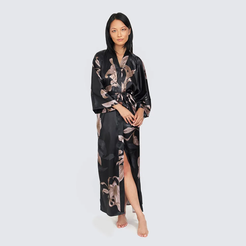 Ayame Long Kimono Robe