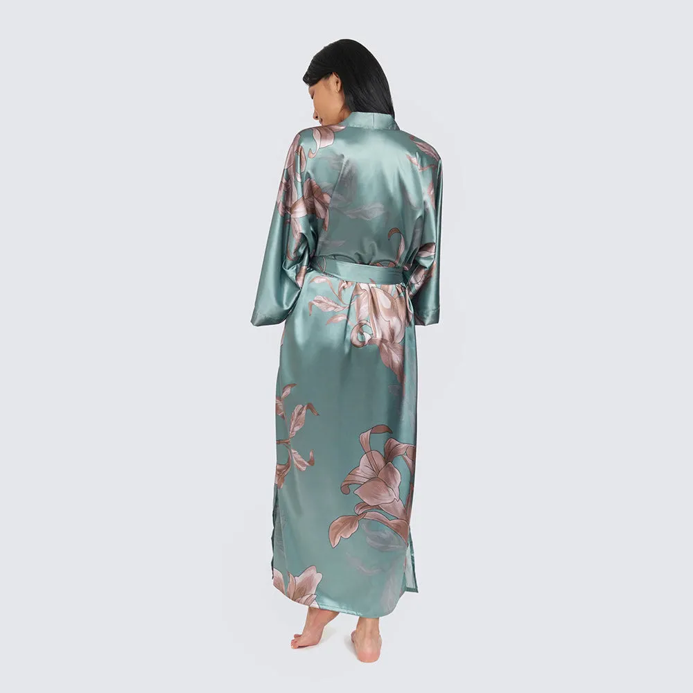 Ayame Long Kimono Robe