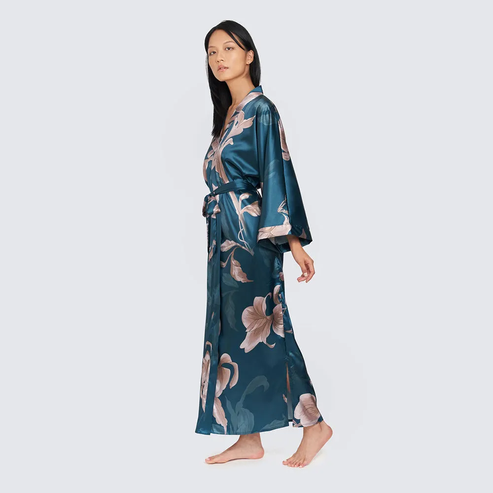 Ayame Long Kimono Robe