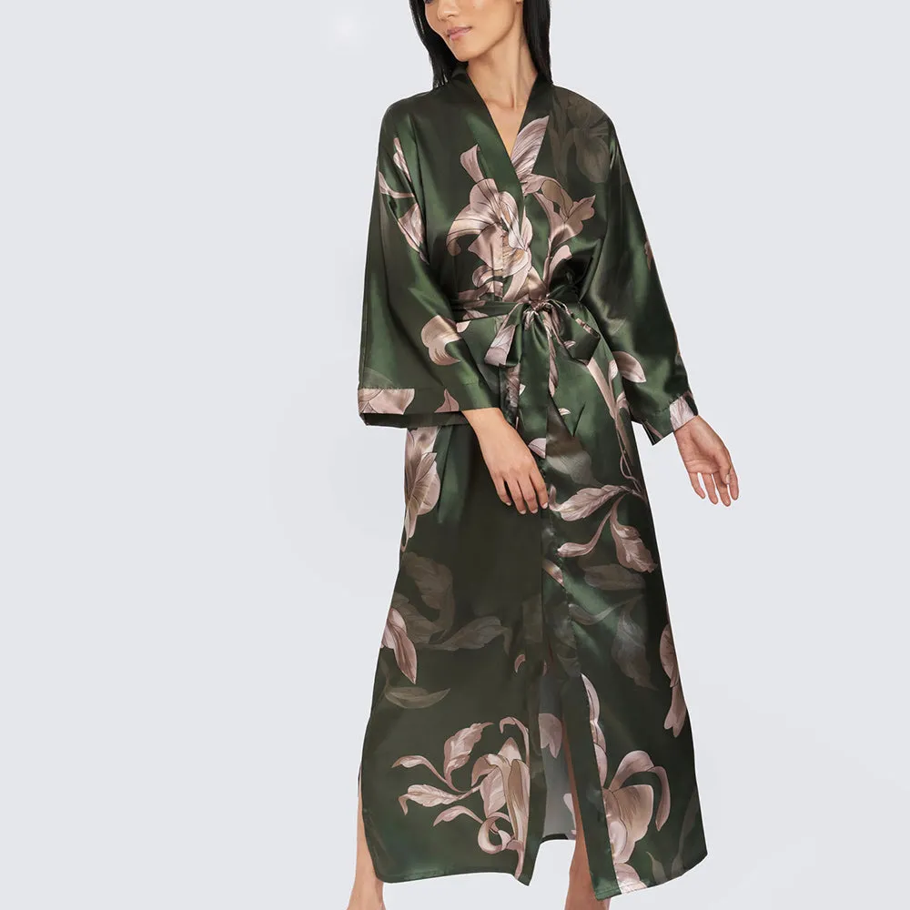 Ayame Long Kimono Robe