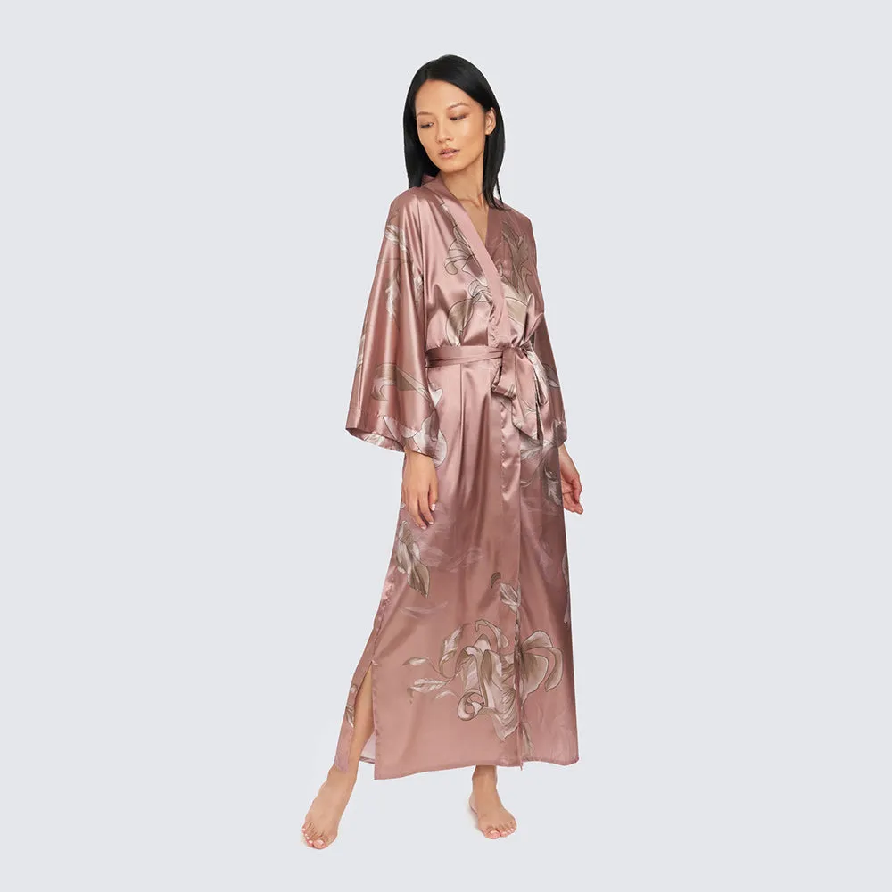 Ayame Long Kimono Robe