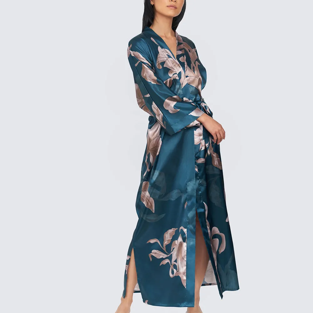 Ayame Long Kimono Robe