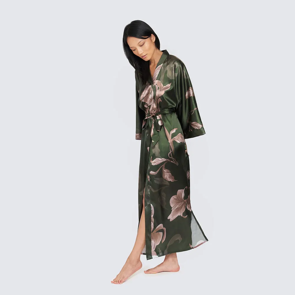 Ayame Long Kimono Robe