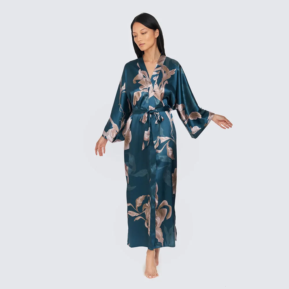 Ayame Long Kimono Robe