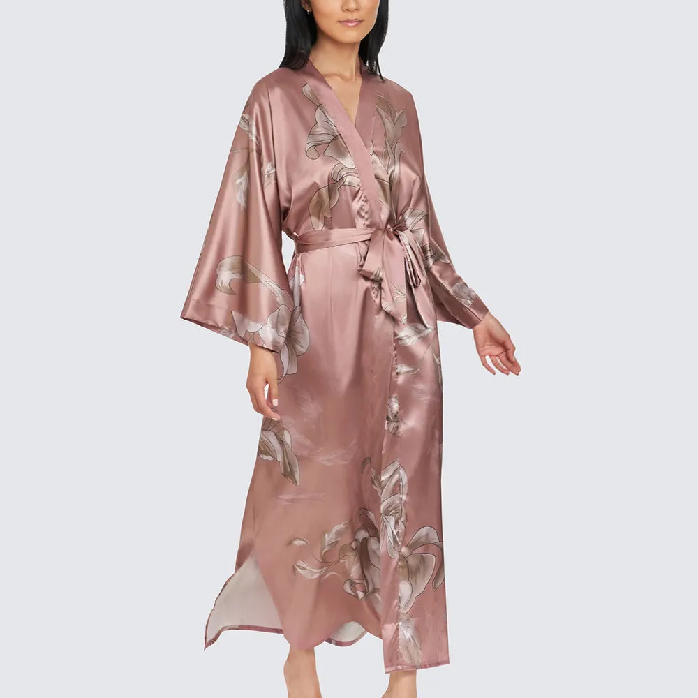 Ayame Long Kimono Robe