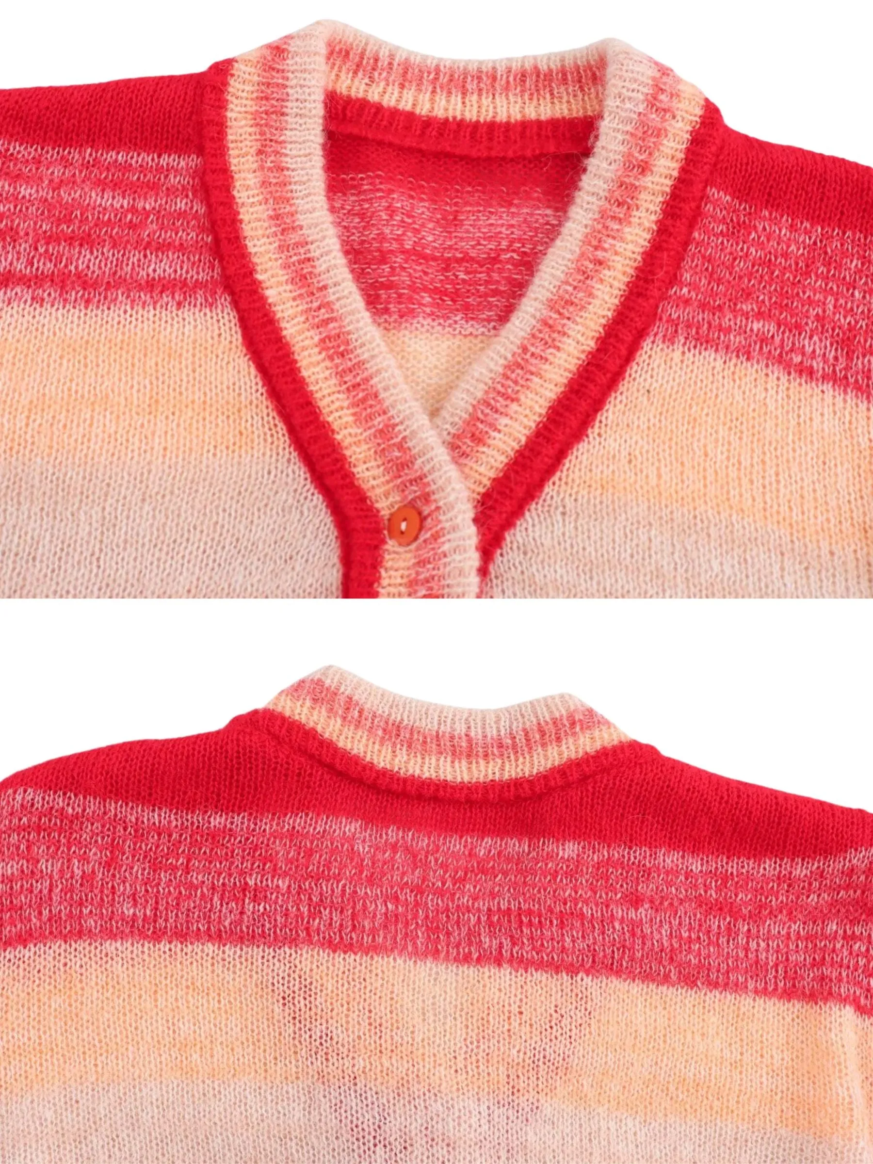 Ayla Multicolor Striped Cardigan