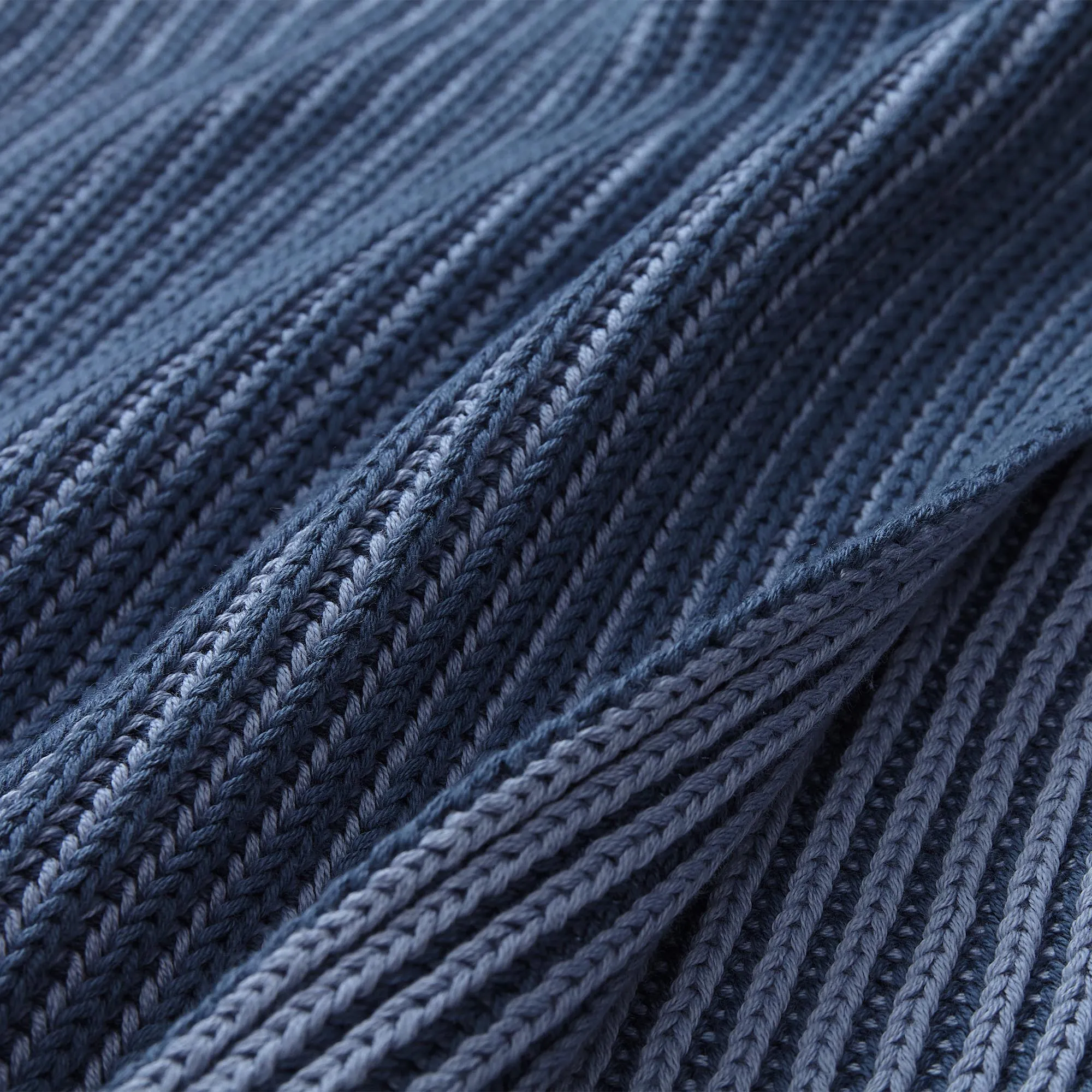 Azoia Blanket [Grey blue/Light grey blue]