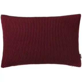 Azoia Cushion Cover [Bordeaux red/Dark red]