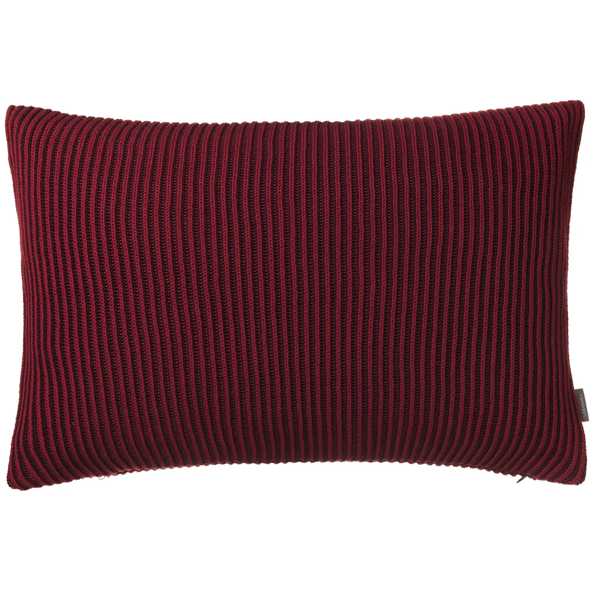 Azoia Cushion Cover [Bordeaux red/Dark red]