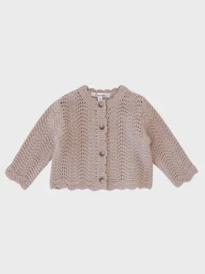 Baby Estelle Knit Cardigan Pink