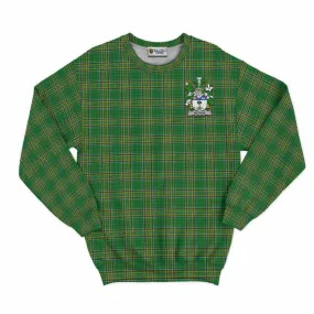 Beirne Irish Clan Tartan Sweatshirt with Coat of Arms