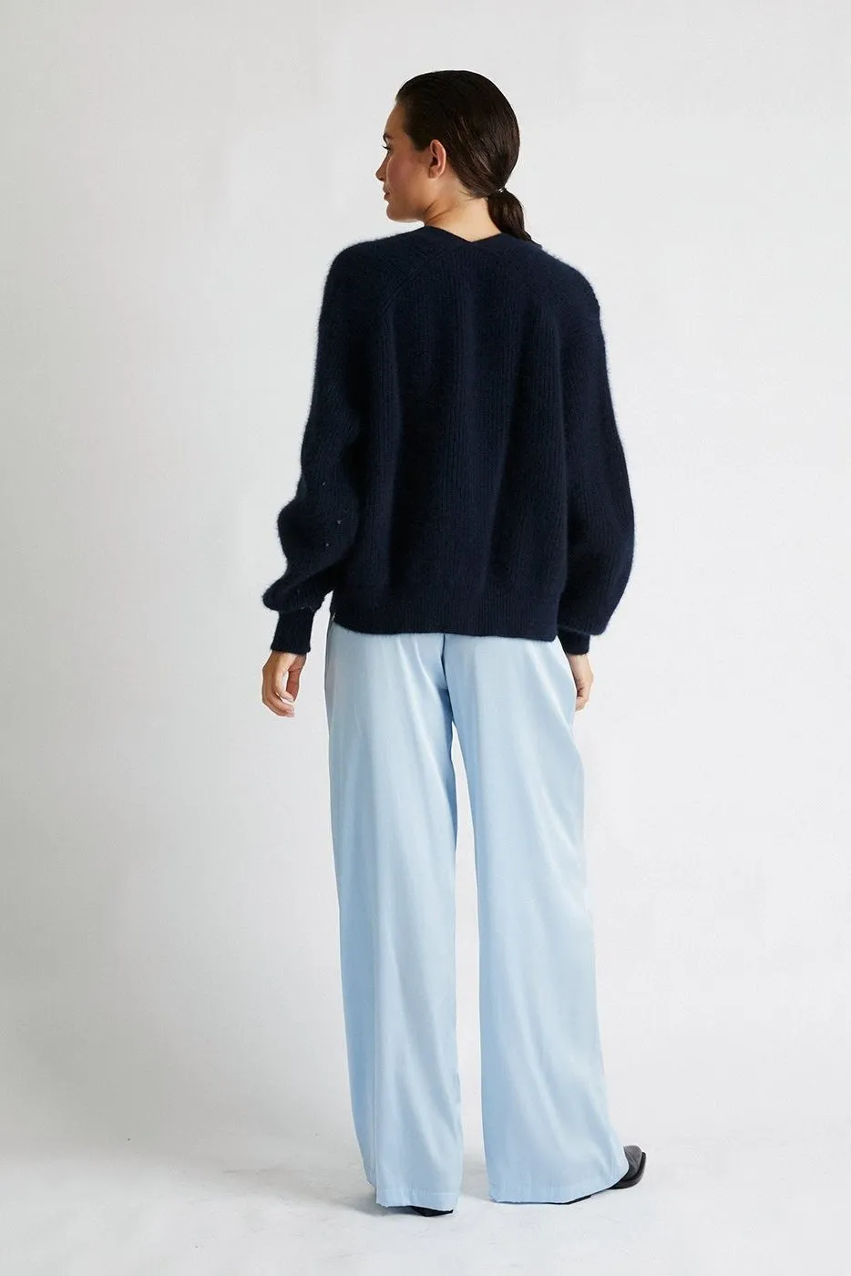   Beryll Cashmere Cardigan Sweater | Navy Blue