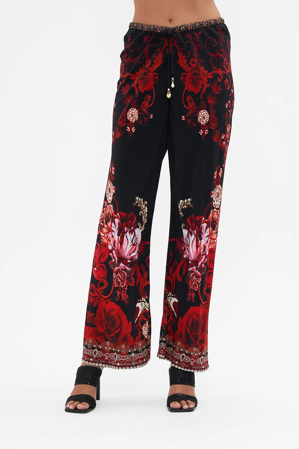 BIAS CUT DRAWSTRING PANT SISTERHOOD OF THE ROSE