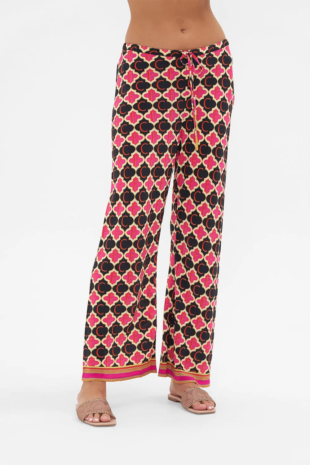 BIAS CUT DRAWSTRING PANT WILD AND RUNNING