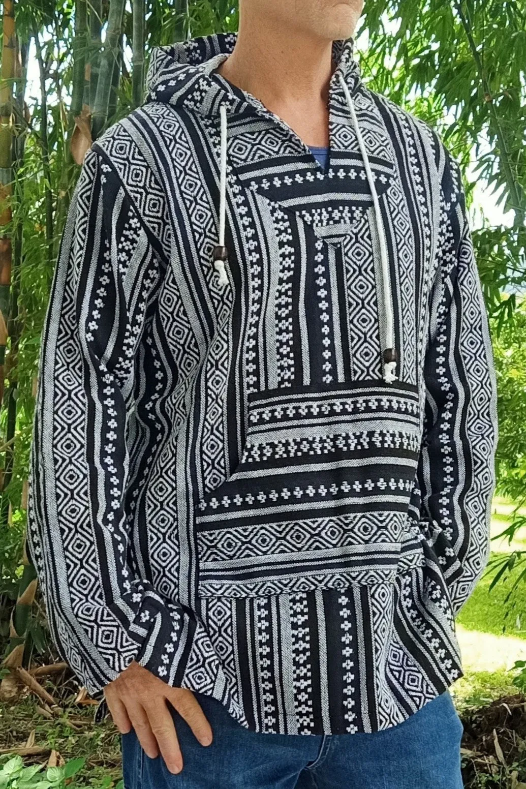 Black & White Thai Hoodie