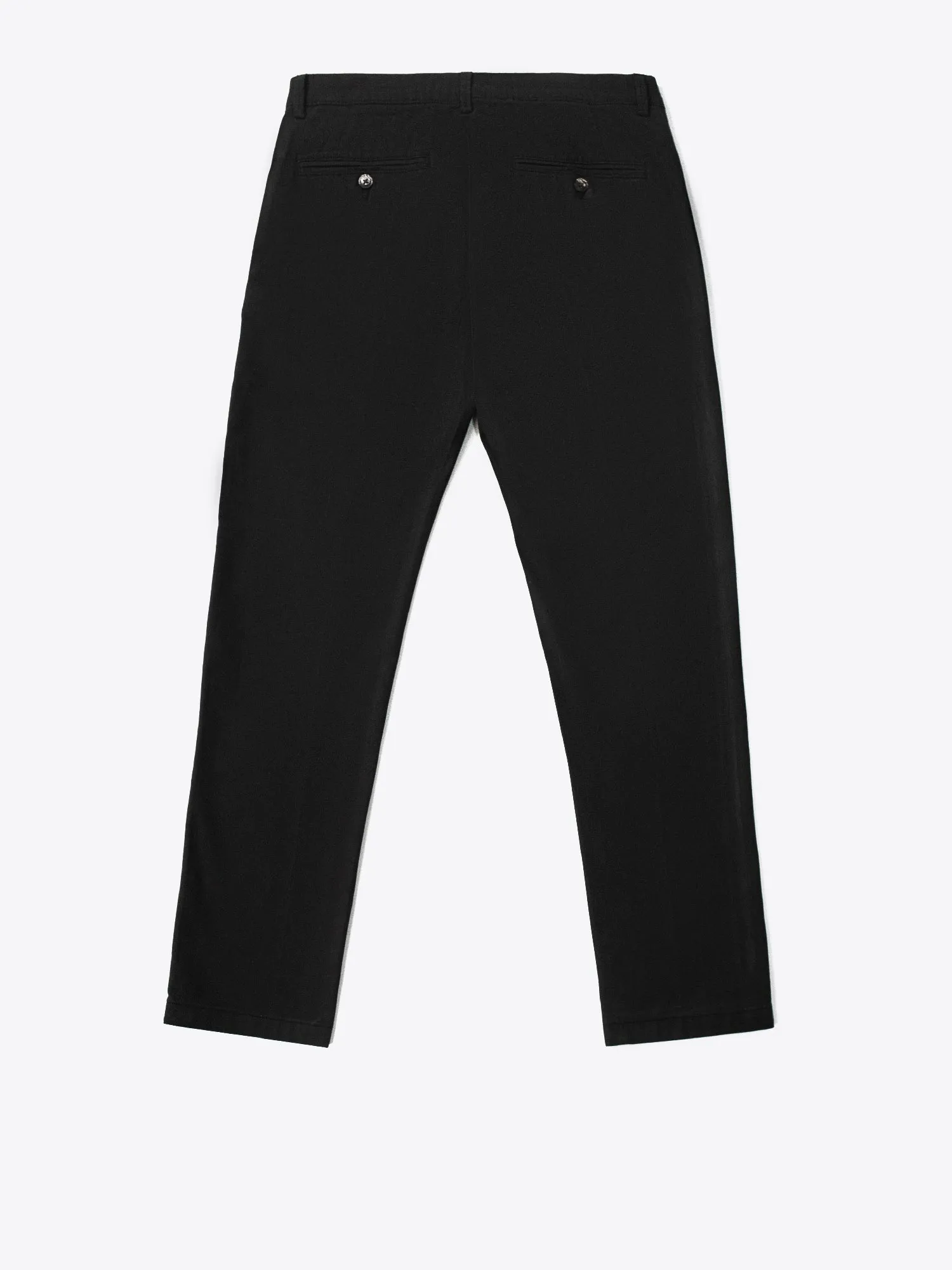 Black Slim Fit Chino Pants