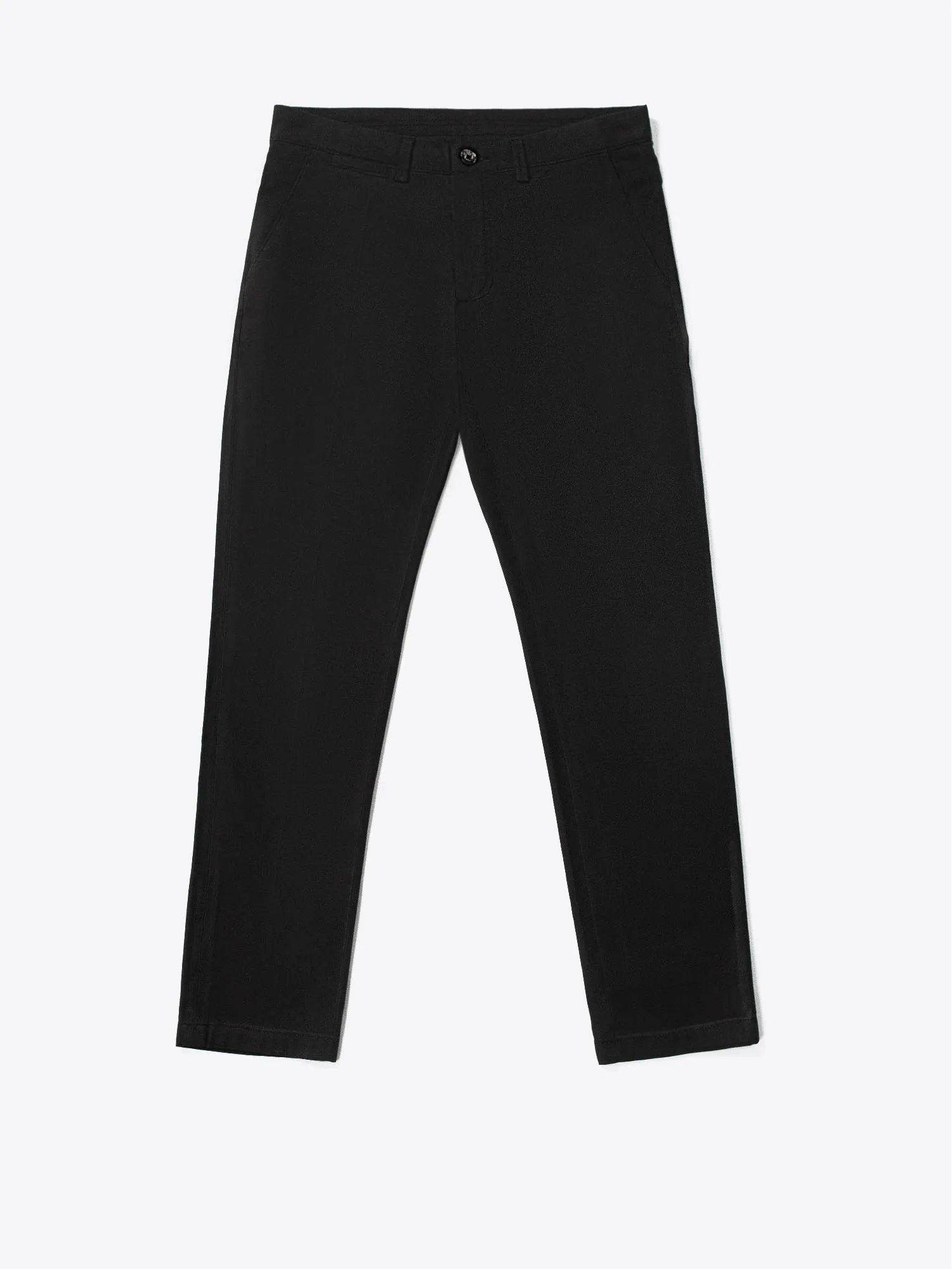 Black Slim Fit Chino Pants