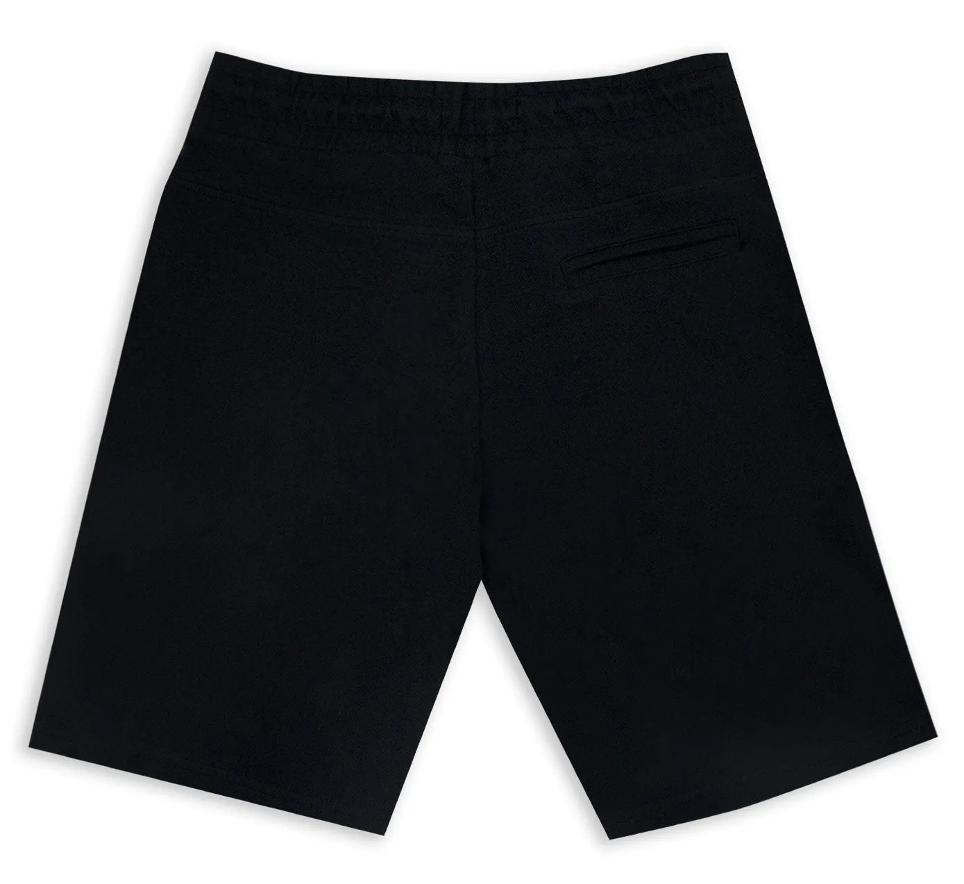 Black William Hunt Jersey Shorts