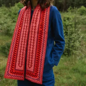 Blockley Scarf - Poppy