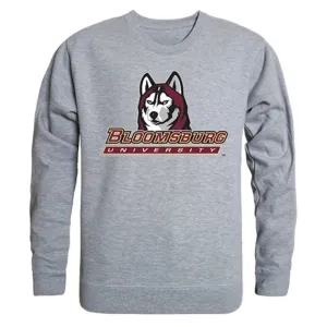 Bloomsburg University College Crewneck Pullover Sweatshirt Heather Grey