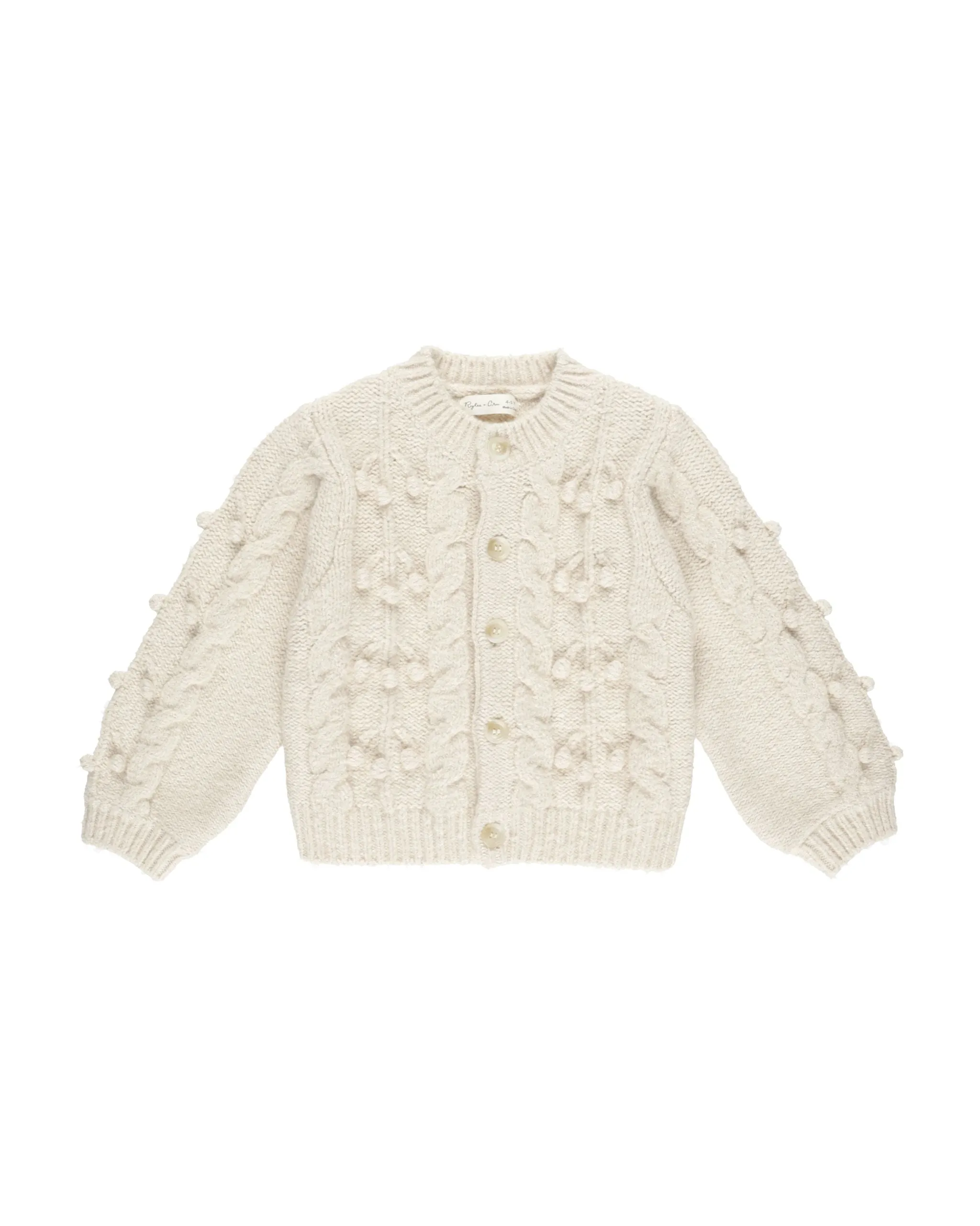 Bobble Cardigan | Natural