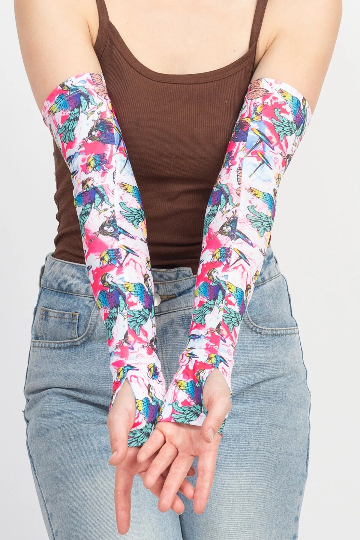 Boho Print Arm Sleeves