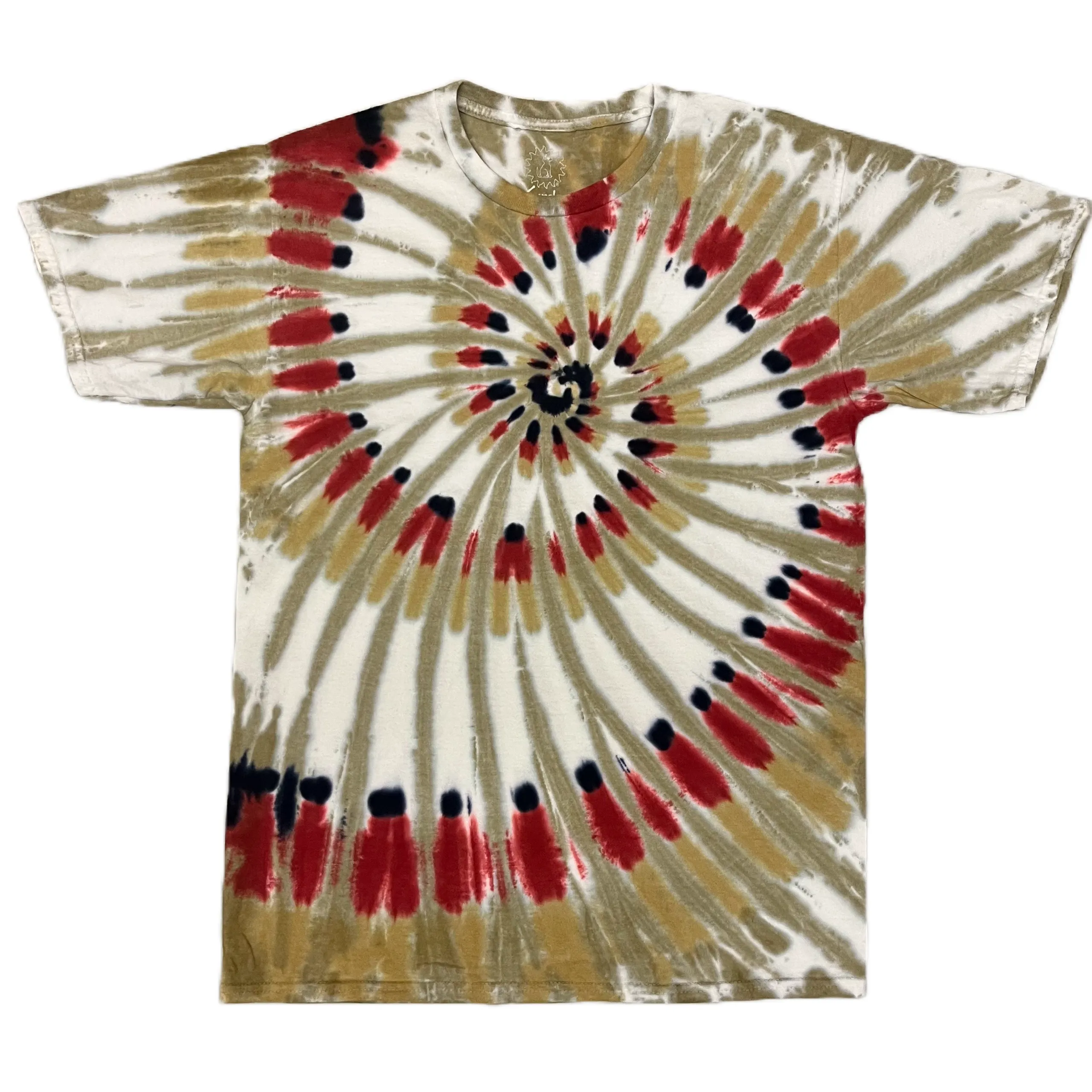 Canyon Red Swirl Tie Dye