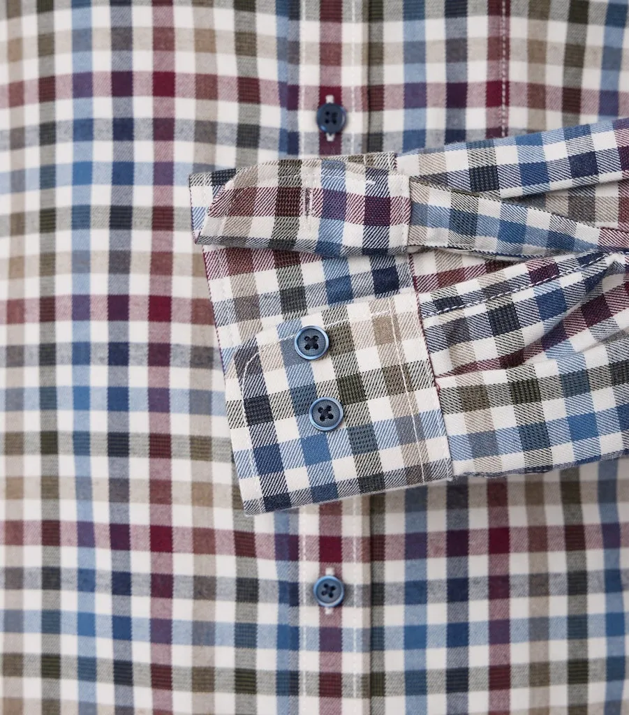 Casa Moda - 3XL, Casual Fit, Organic Cotton Gingham