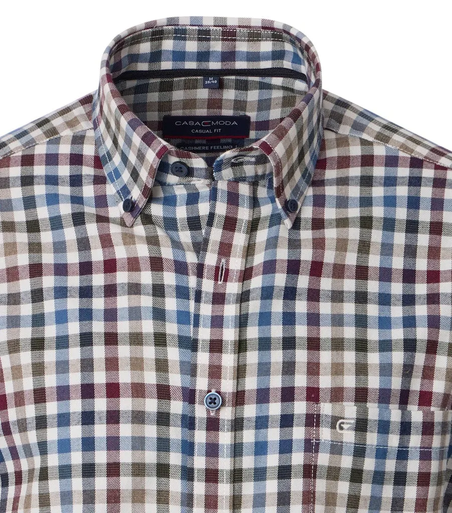 Casa Moda - 3XL, Casual Fit, Organic Cotton Gingham