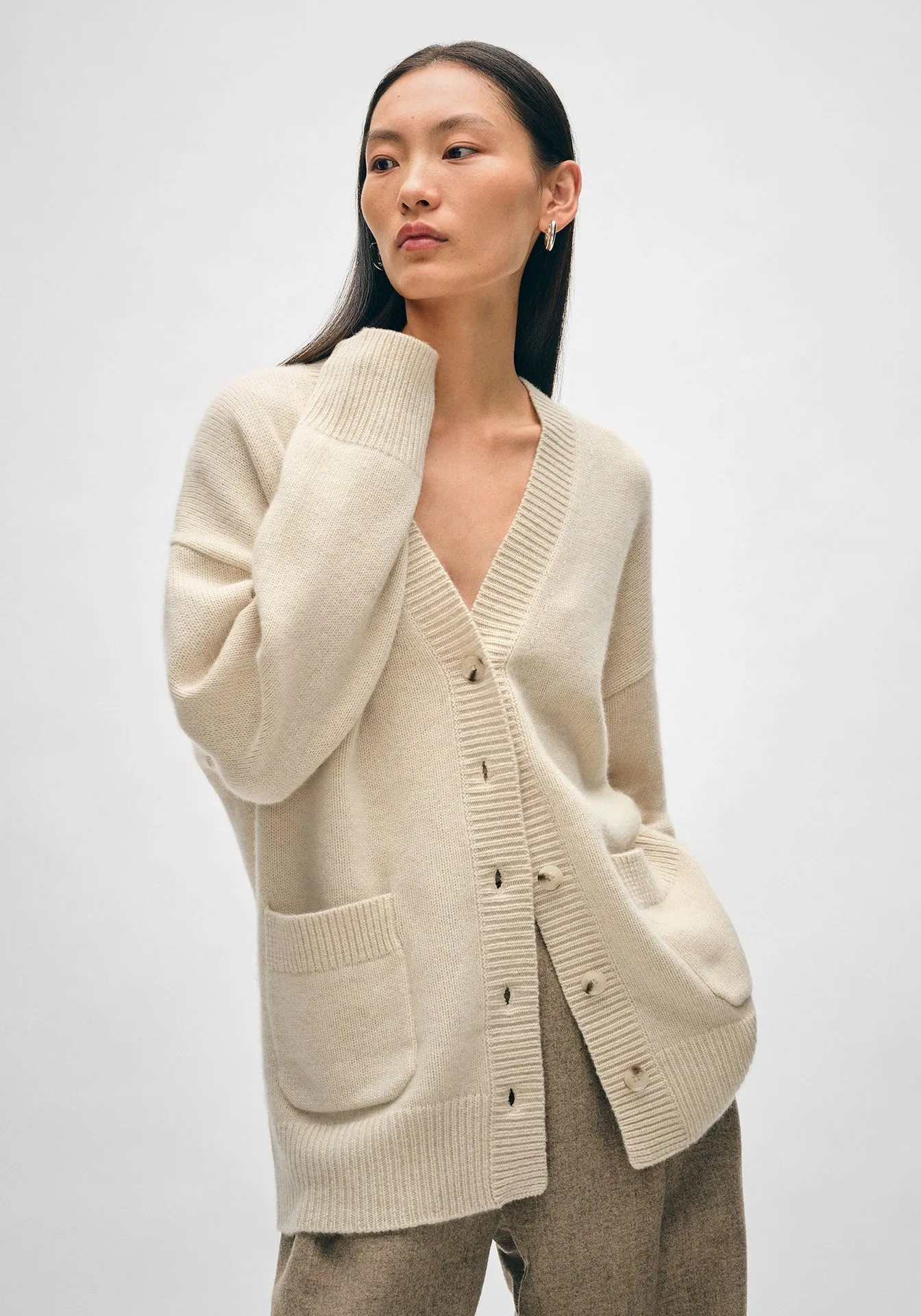 Cashmere Luxe Pocket Cardigan