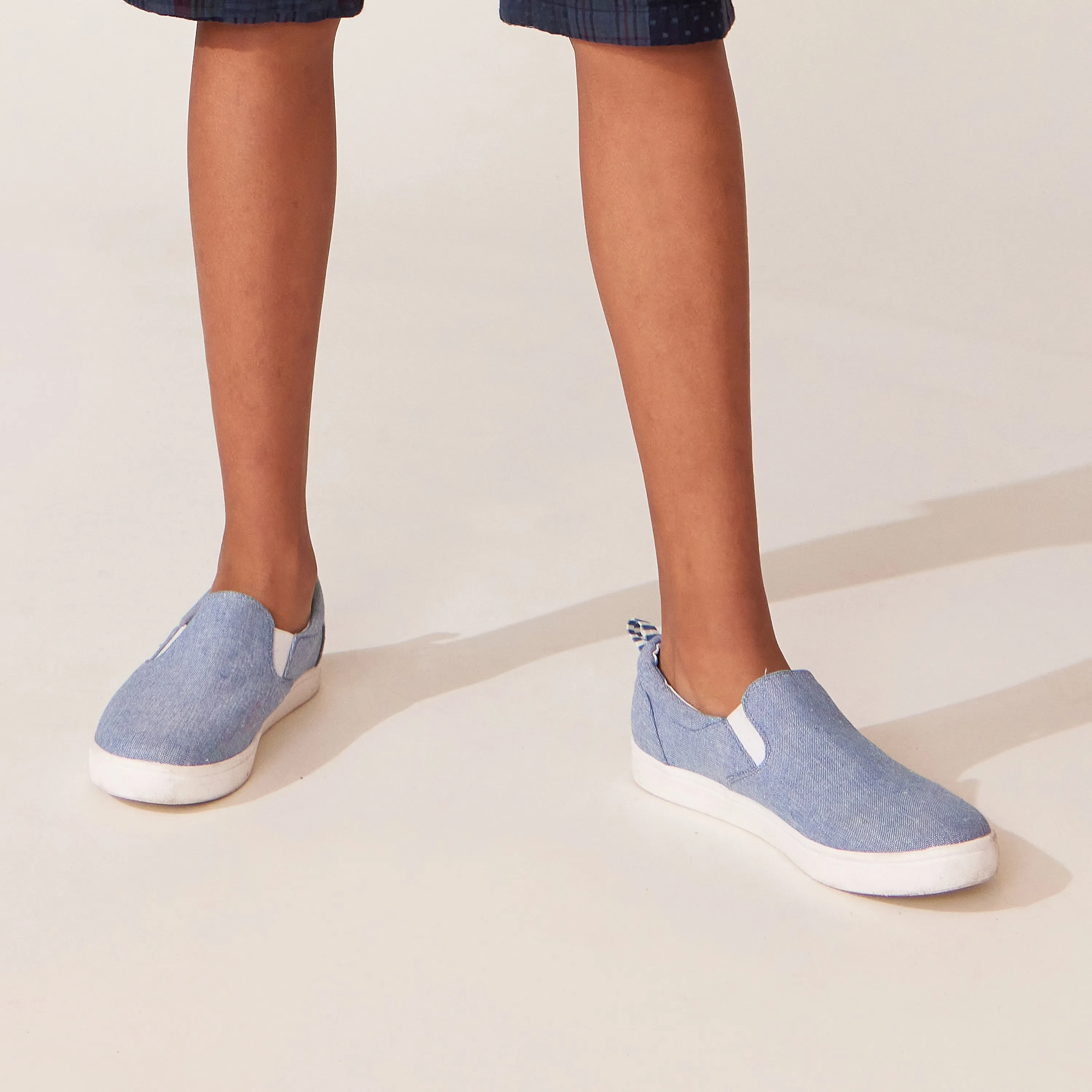 Chambray Slip On