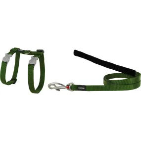 Classic Green Cat Harness & Lead Combo