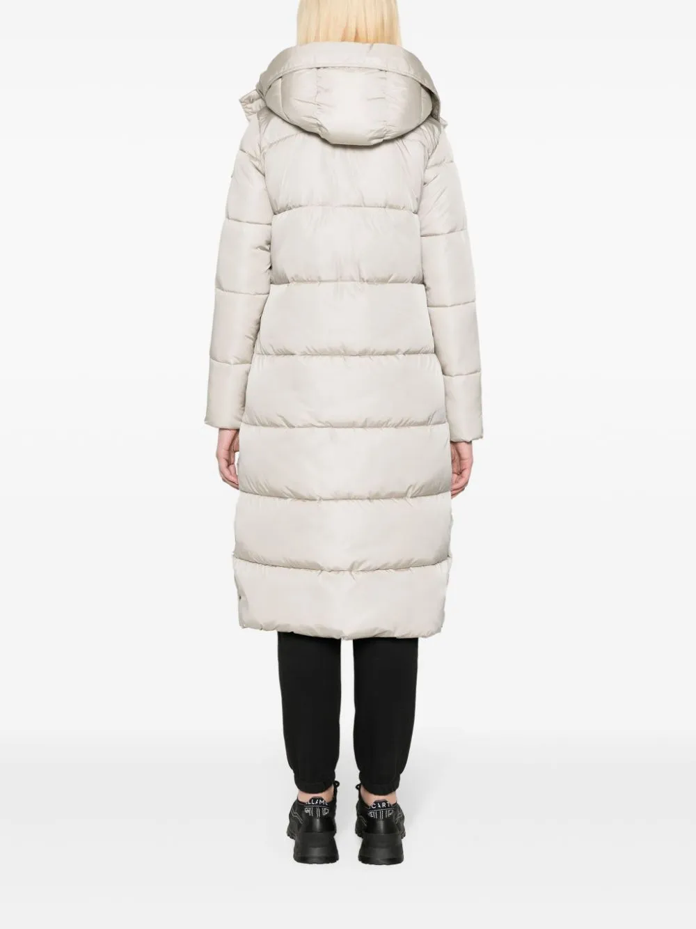 Colette quilted hooded coat