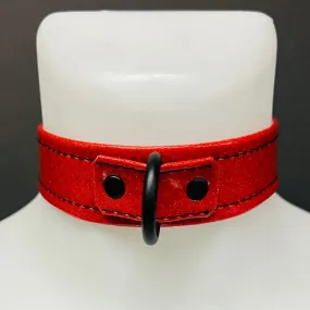 Collar Vinyl - Medium/Large (Red)