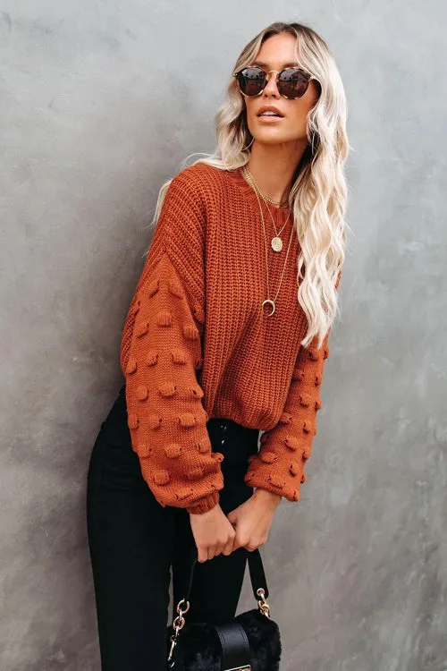 Cozy Cutie Mock Neck Knit Sweater - 3 Colors