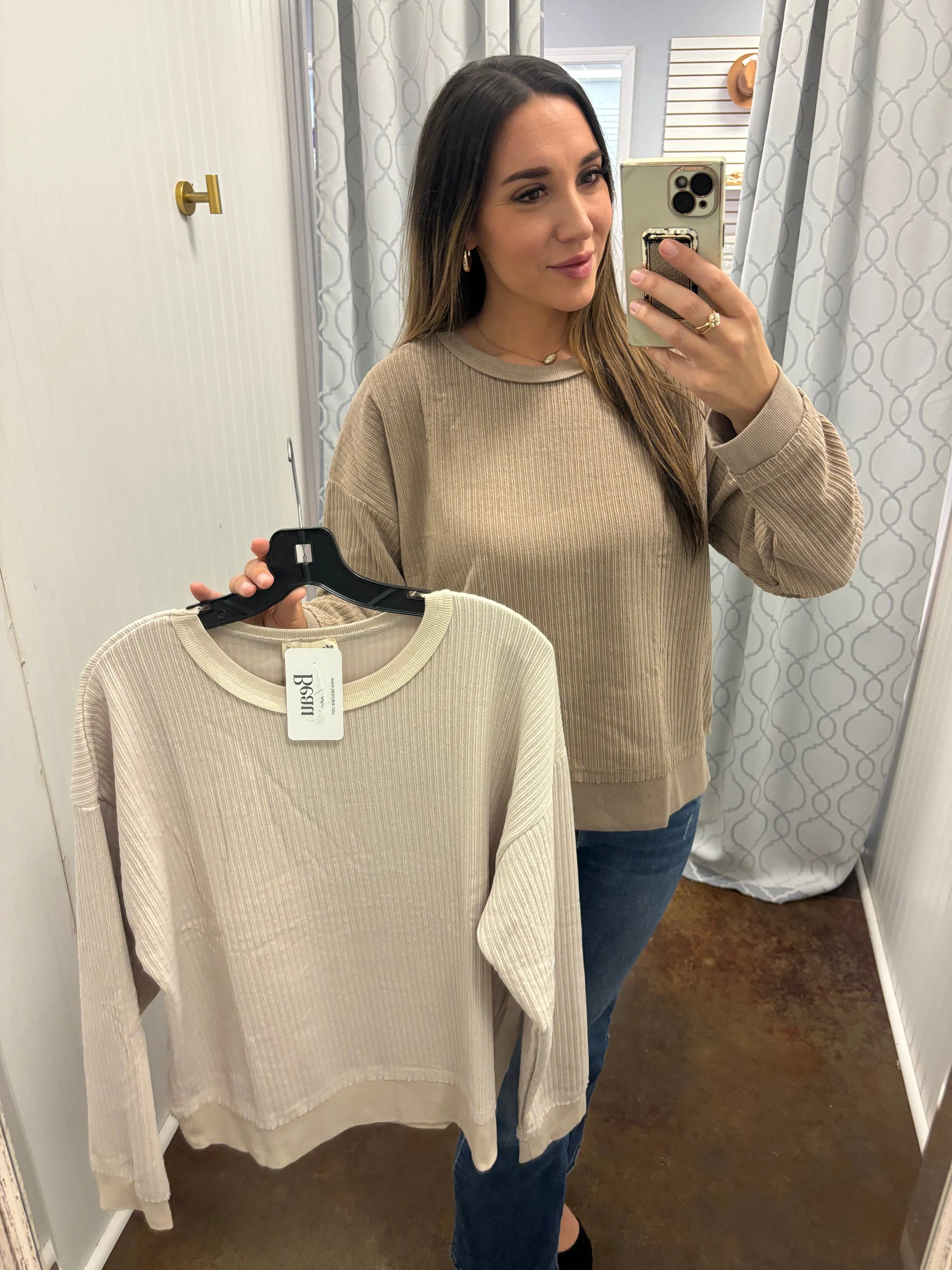 Cuddle Season Textured Sweater